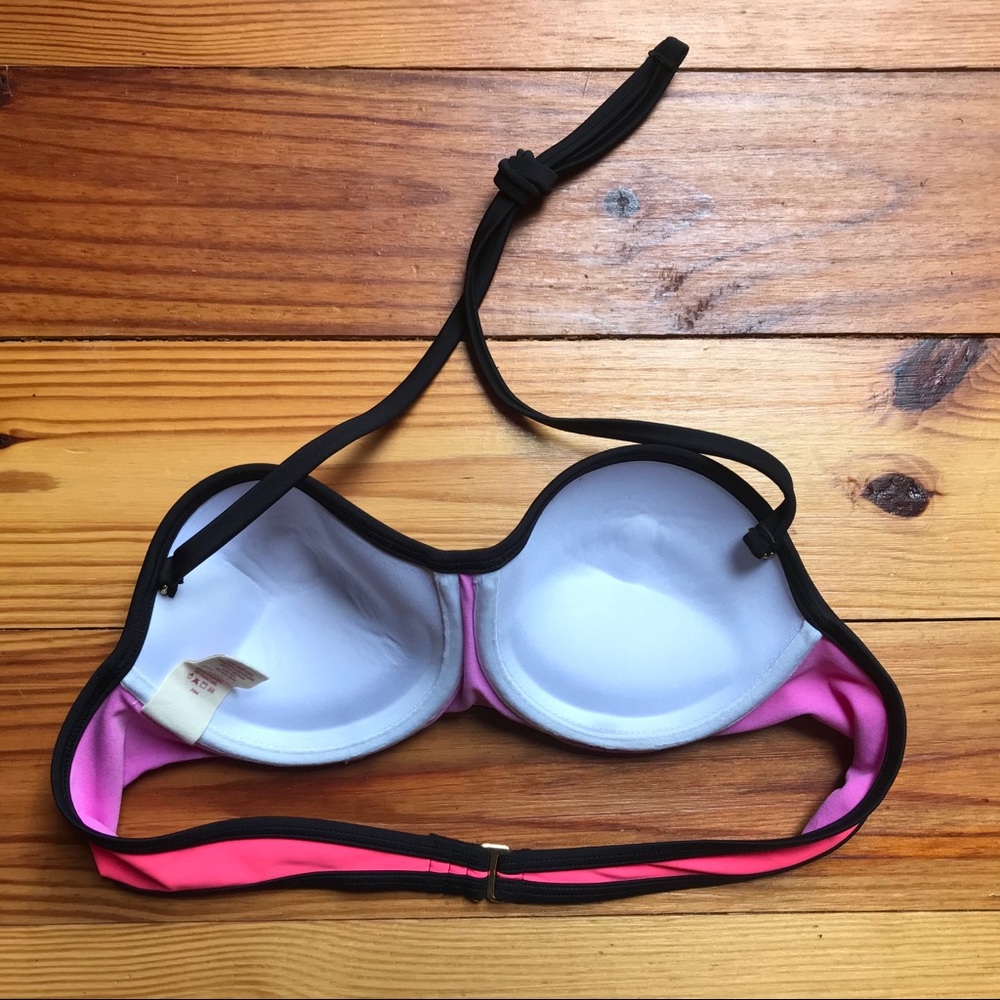 OP Tri-colored Bikini Top, EUC, L - Picture 7 of 13